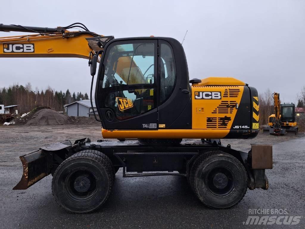 JCB JS 145 W Bageri na kotačima