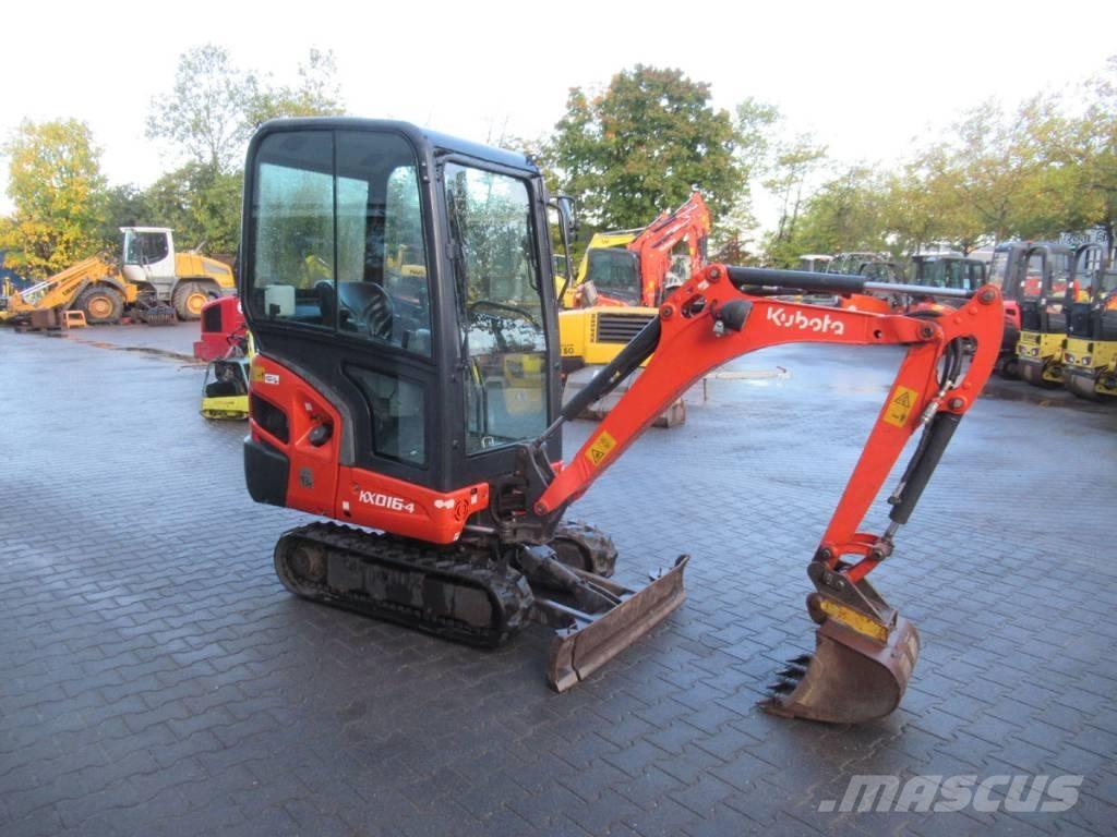 Kubota KX 016-4 Mini bageri <7t