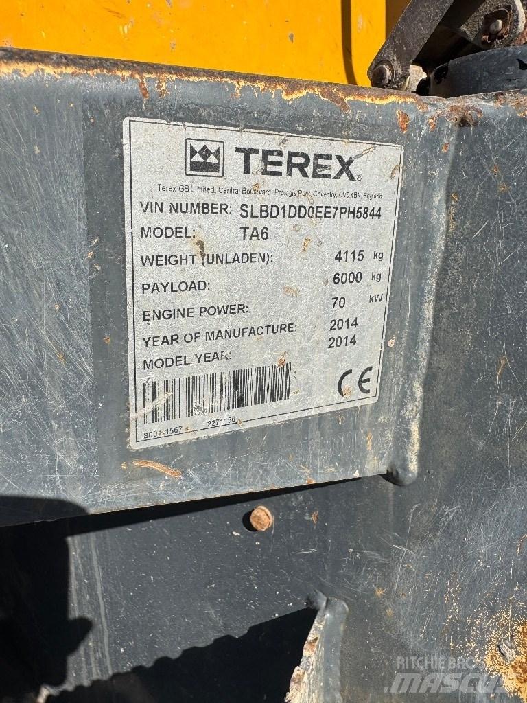 Terex TA 6 Demperi za gradilišta