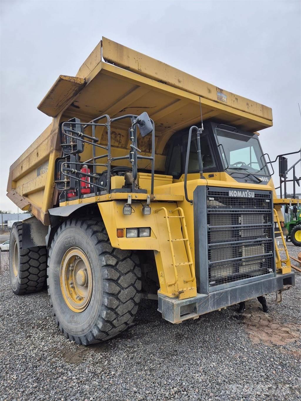 Komatsu HD605 Zglobni demperi