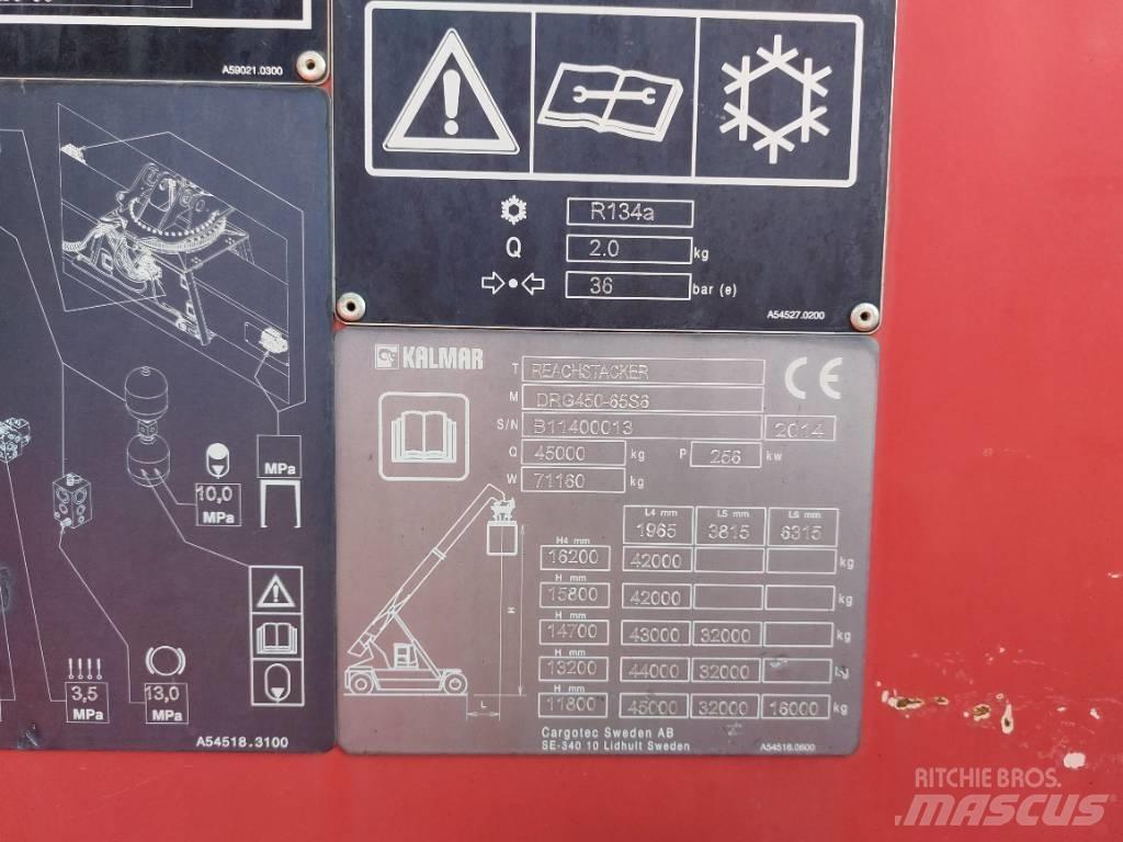 Kalmar DRG450-65S6 Dohvatni viličari