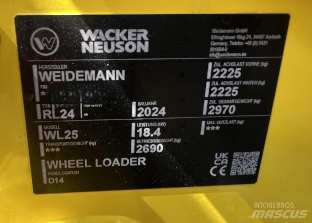 Wacker Neuson WL 25 Utovarivači na kotačima