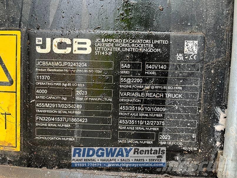 JCB 540-140 Teleskopski viličari