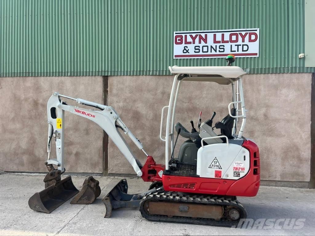 Takeuchi TB 216 Mini bageri <7t
