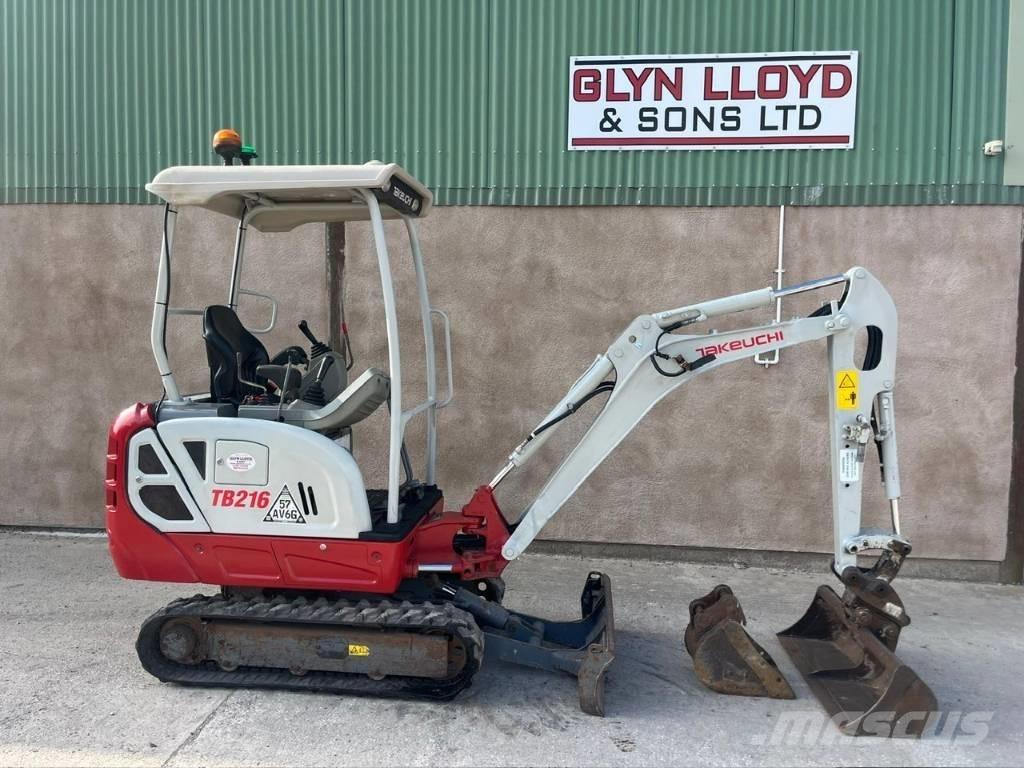 Takeuchi TB 216 Mini bageri <7t