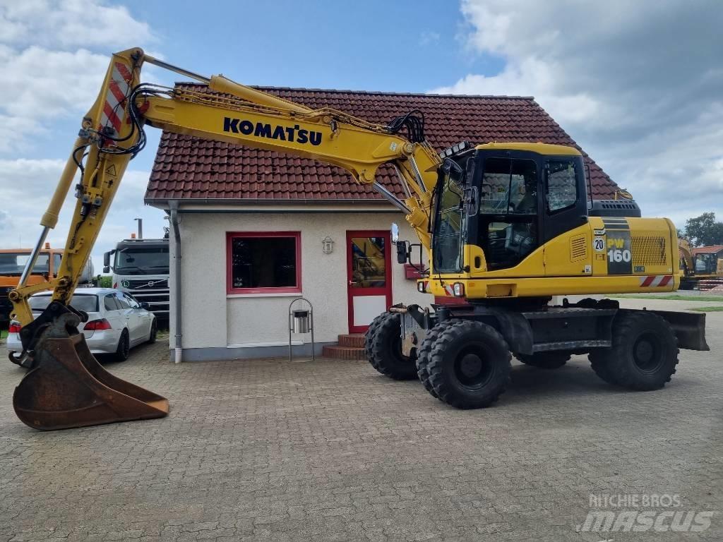 Komatsu PW 160-7E0 Bageri na kotačima