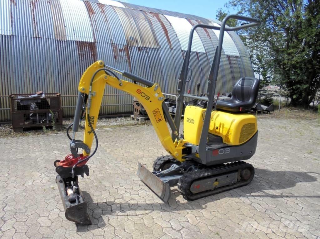 Wacker Neuson 803 Mini bageri <7t