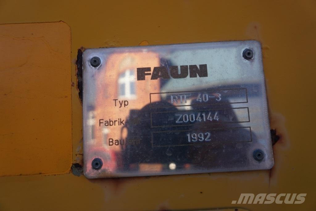 Faun RTF 40-3 Rabljene dizalice za težak teren