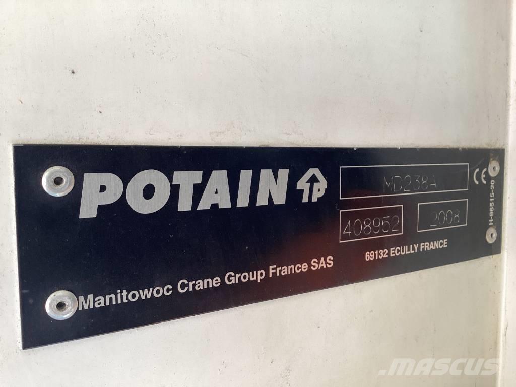 Potain MD238A Toranjski kranovi
