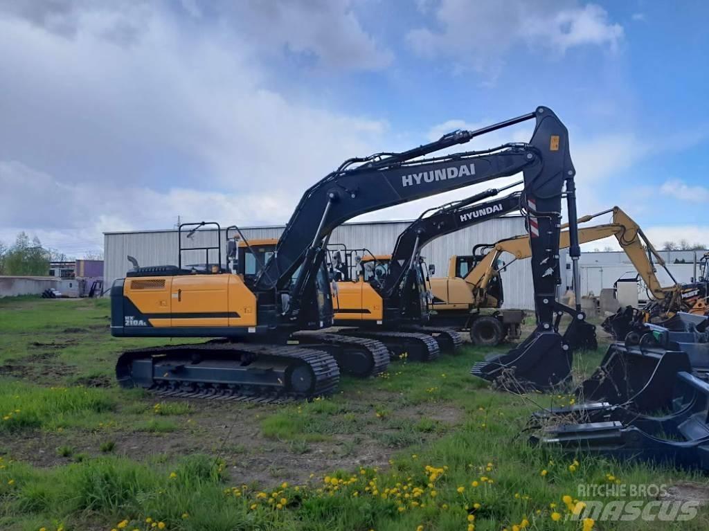 Hyundai HX210AL Bageri gusjeničari
