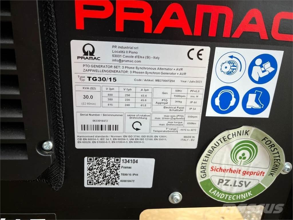 Pramac TG30/15 Ostali agregati