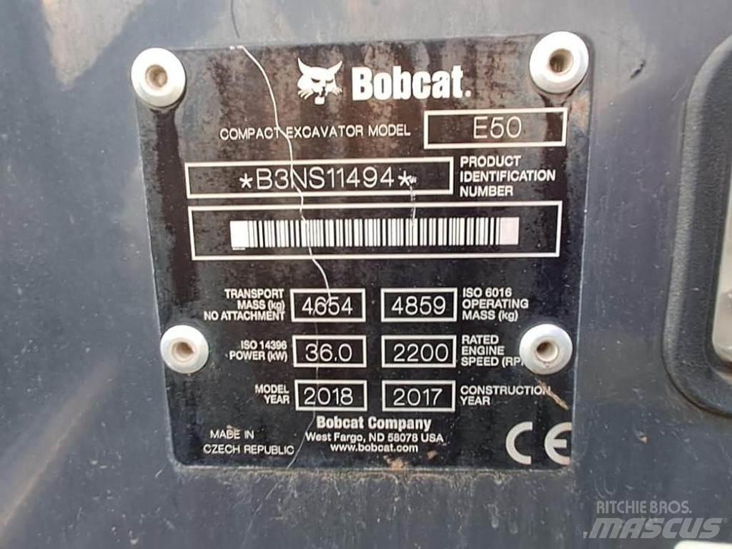 Bobcat E50 Mini bageri <7t