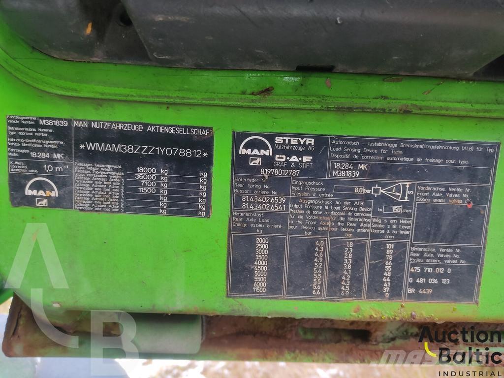 MAN 18.284 Komunalni kamioni