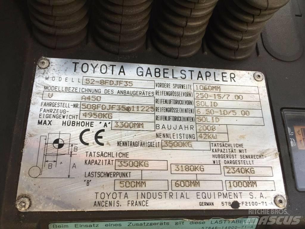 Toyota 02-8 FD JF 35 Dizelski viličari