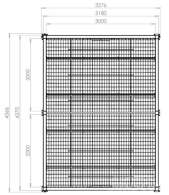  Grain intake pit 3x4 Lijevci