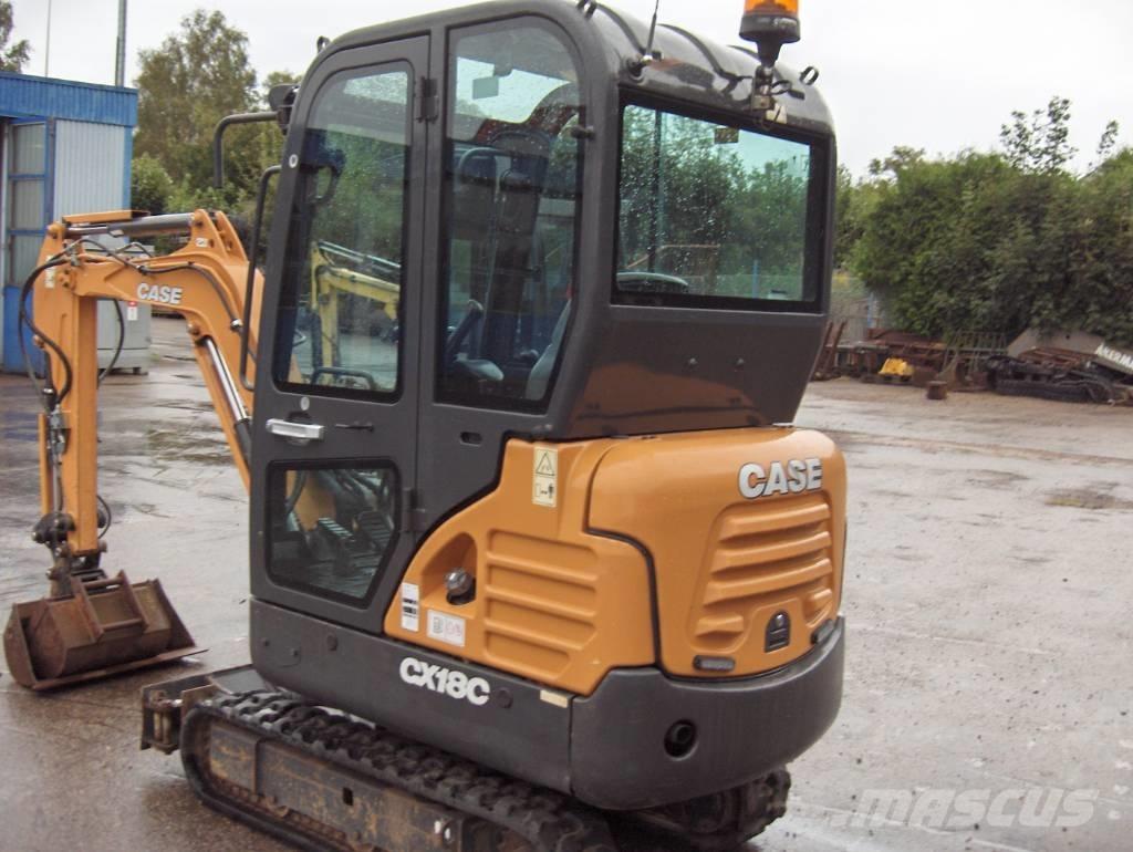 CASE CX 18 C Mini bageri <7t