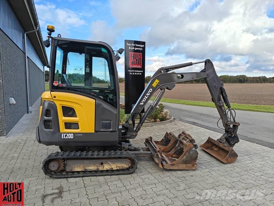 Volvo EC 20 D Mini bageri <7t
