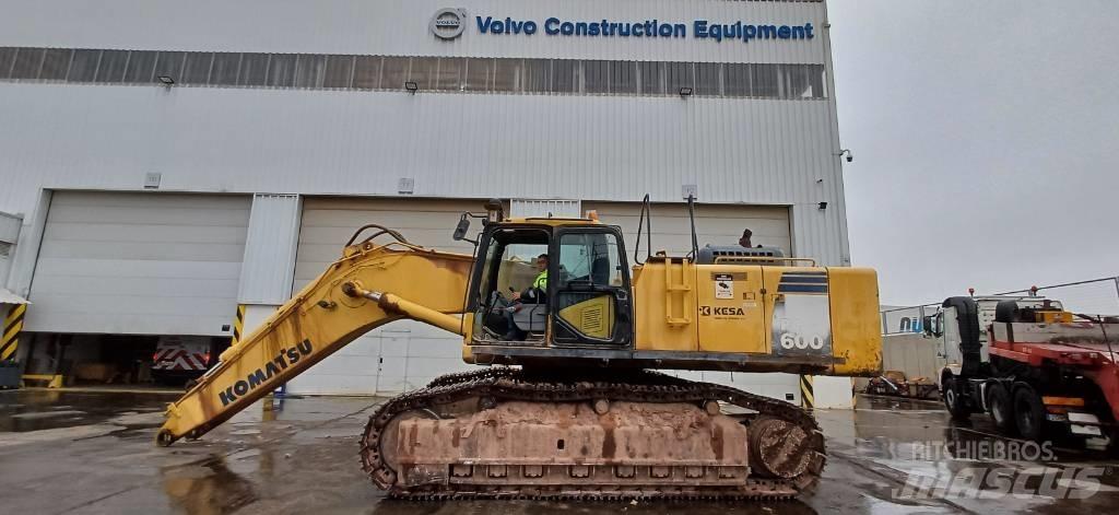 Komatsu PC 600 LC-8 Bageri gusjeničari