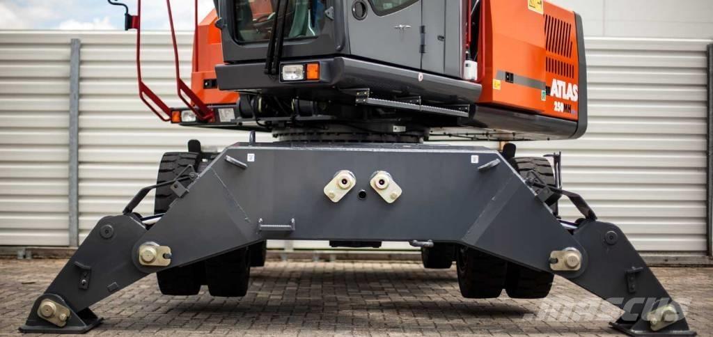 Atlas 250 M H Bageri za manipuliranje materijalom / otpadom