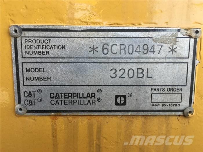 CAT 320 B L Bageri gusjeničari