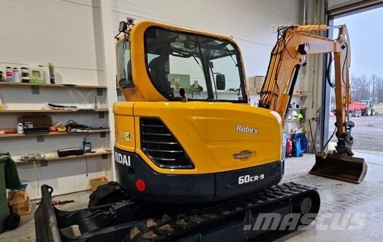 Hyundai R60CR-9 Mini bageri <7t