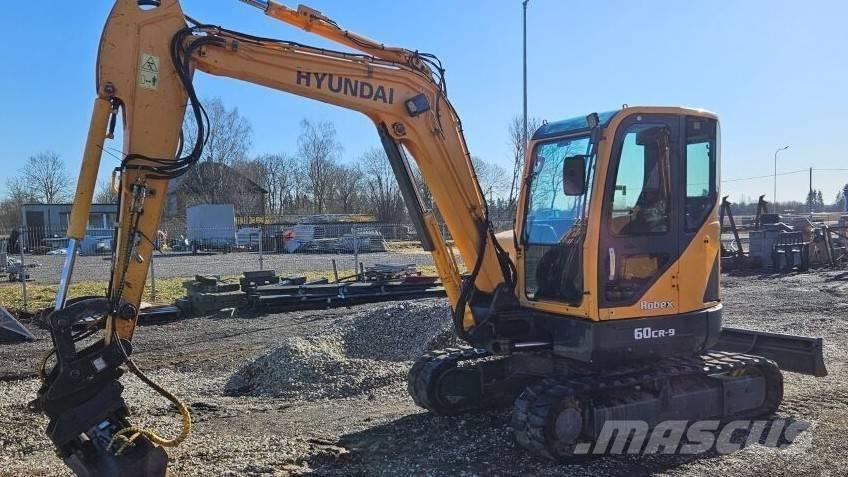 Hyundai R60CR-9 Mini bageri <7t