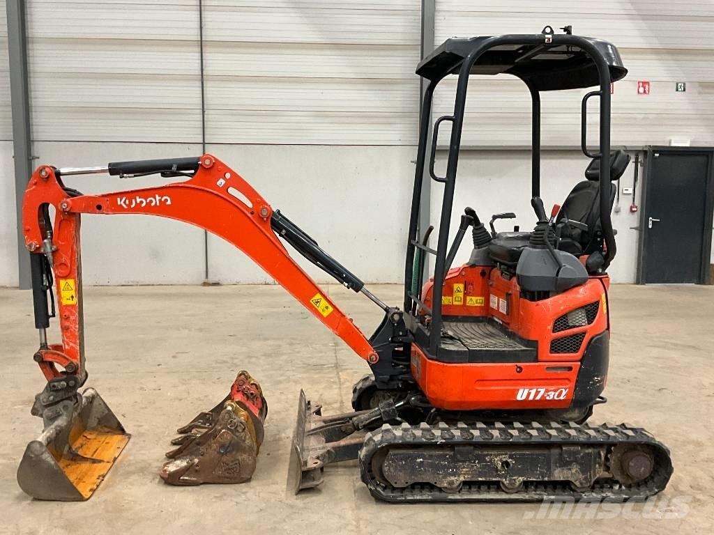Kubota U 17-3 A Mini bageri <7t