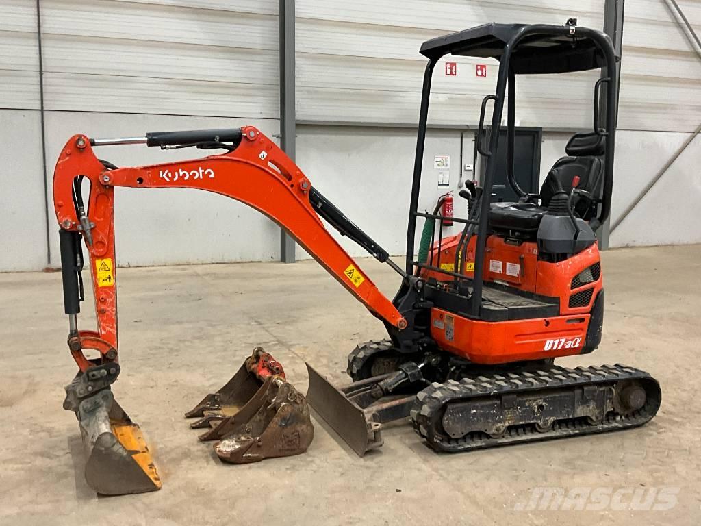 Kubota U 17-3 A Mini bageri <7t