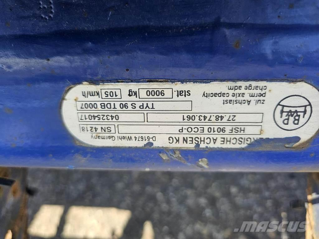 BPW HSF 9010 ECO-P Osi