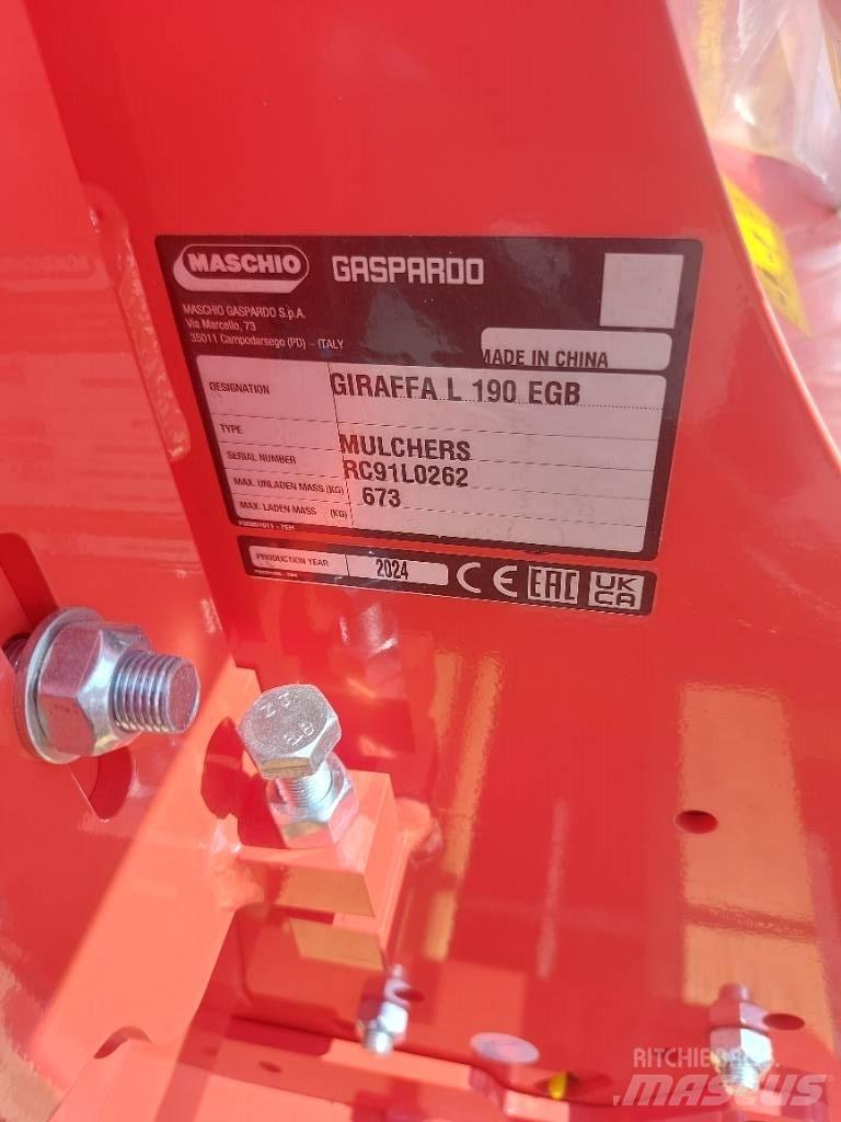Maschio giraffa 190 Kosilice za pašnjak