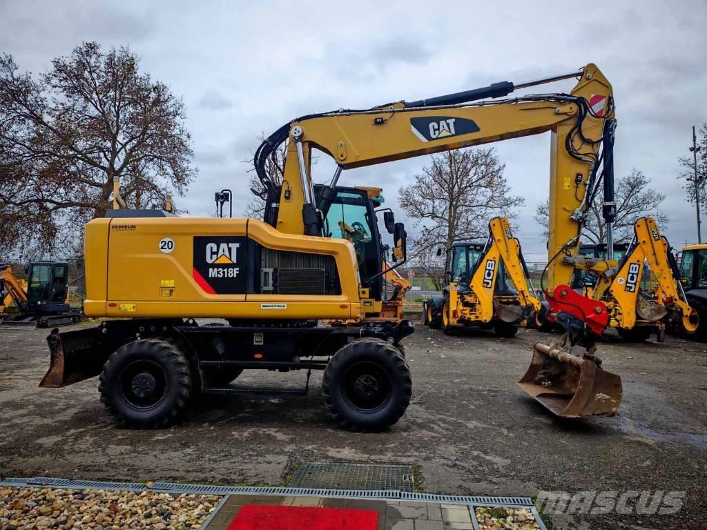 CAT M 318 F Bageri na kotačima