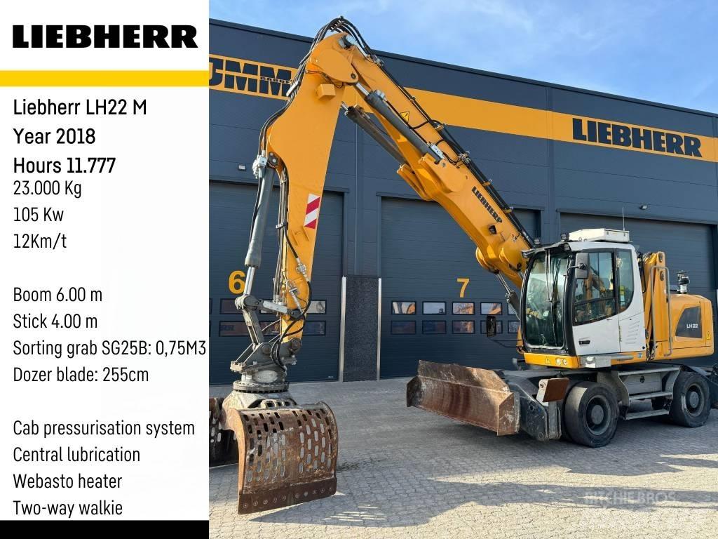 Liebherr LH 22 M Bageri za manipuliranje materijalom / otpadom