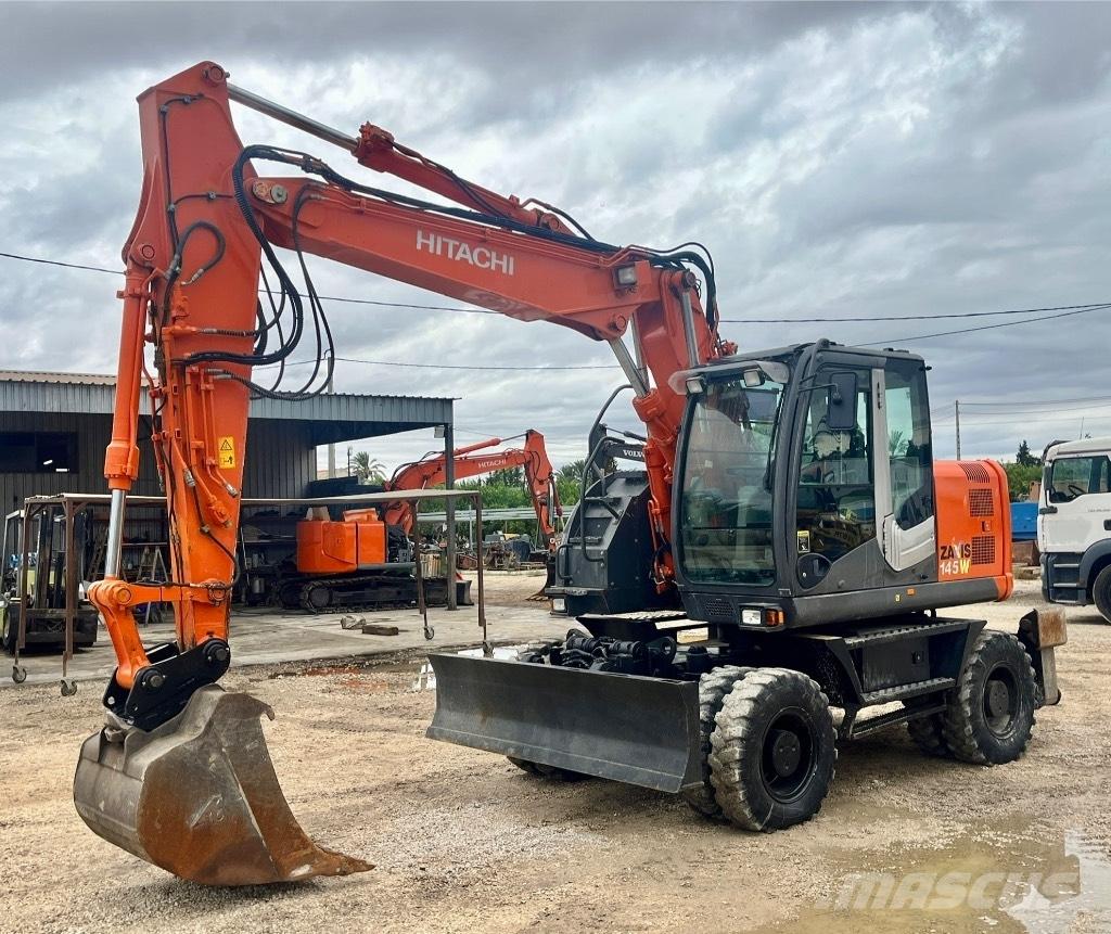 Hitachi ZX 145 W-3 Bageri na kotačima