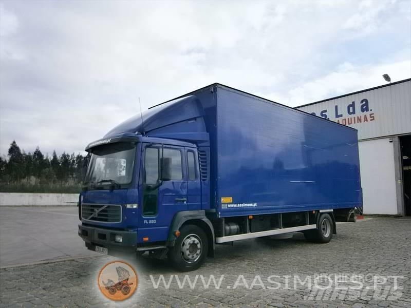 volvo FL6 220 Sanduk kamioni