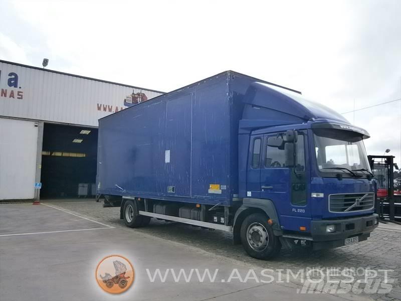 volvo FL6 220 Sanduk kamioni