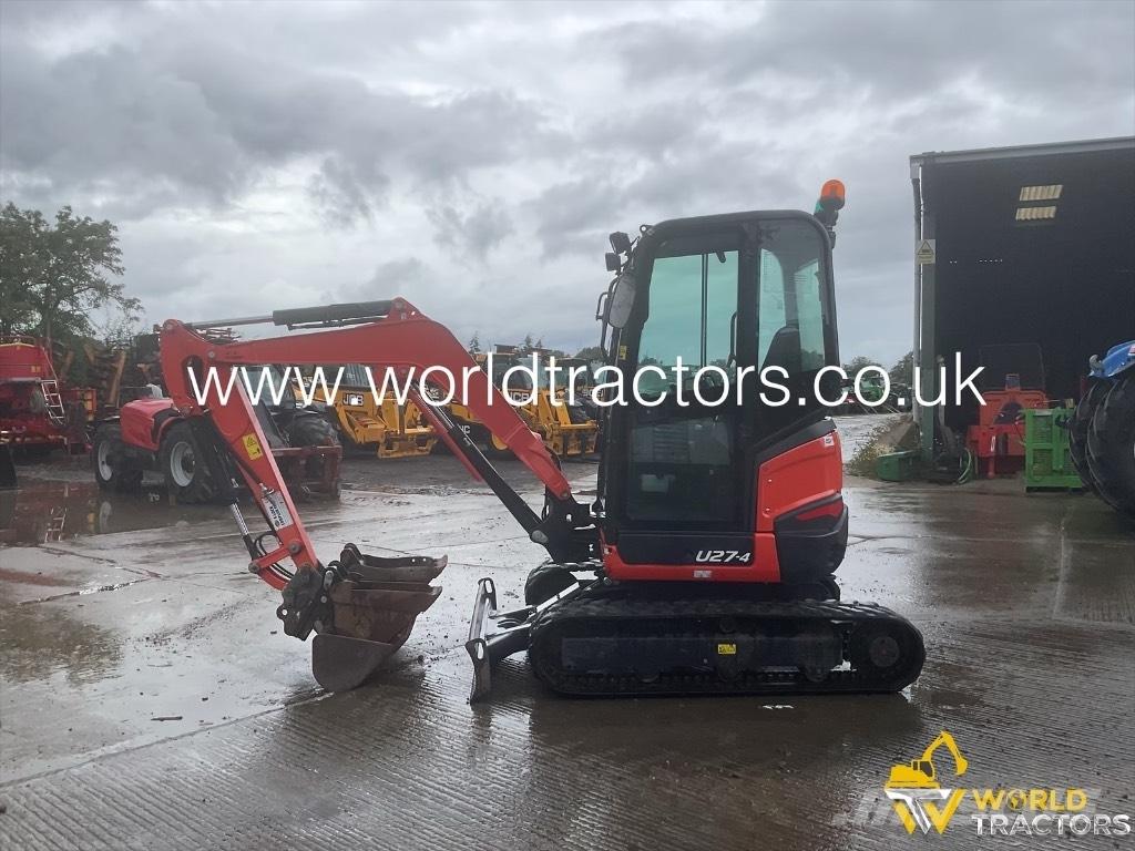 Kubota U 27-4 Mini bageri <7t