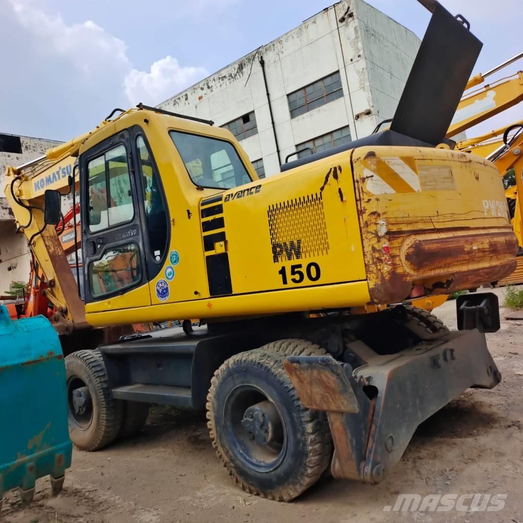 Komatsu PW 150 Bageri na kotačima