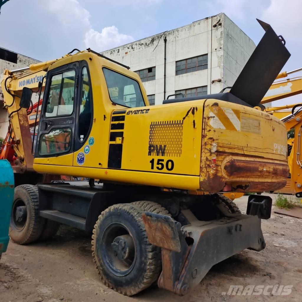 Komatsu PW 150 Bageri na kotačima