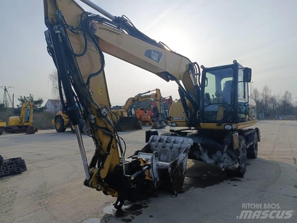 CAT M 313 D Bageri na kotačima