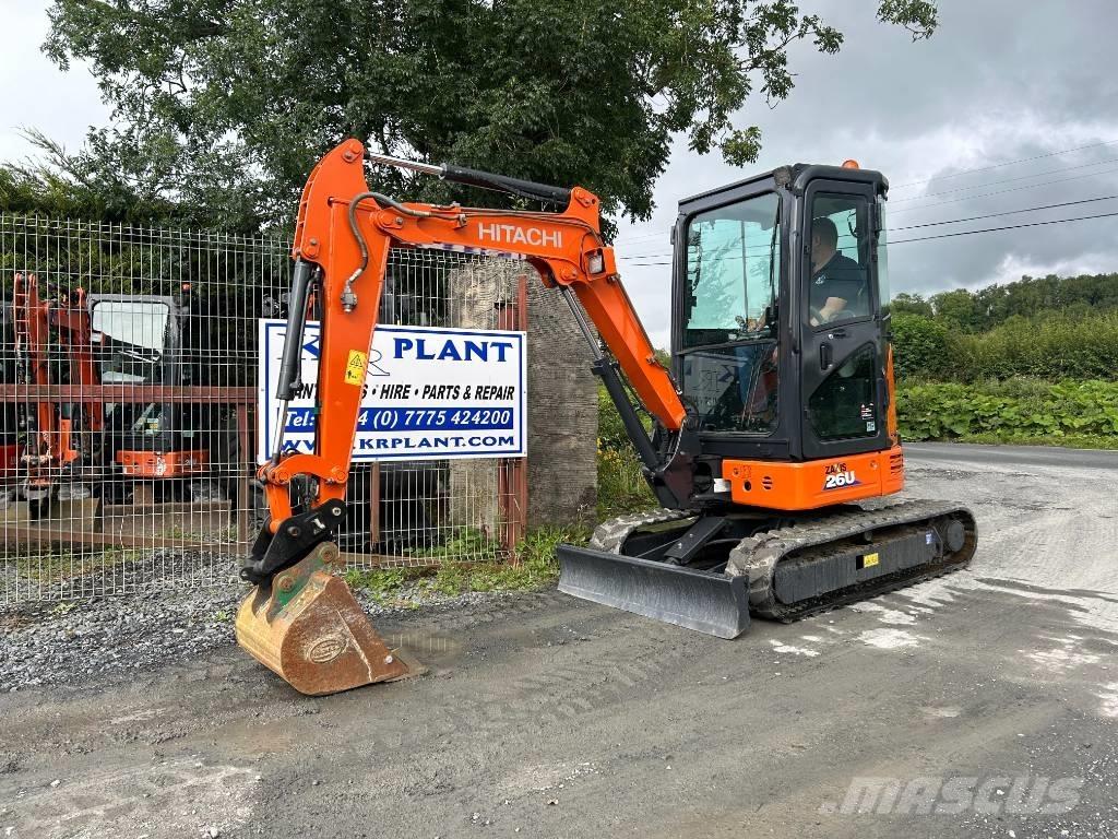 Hitachi ZX 26 U-6 Mini bageri <7t