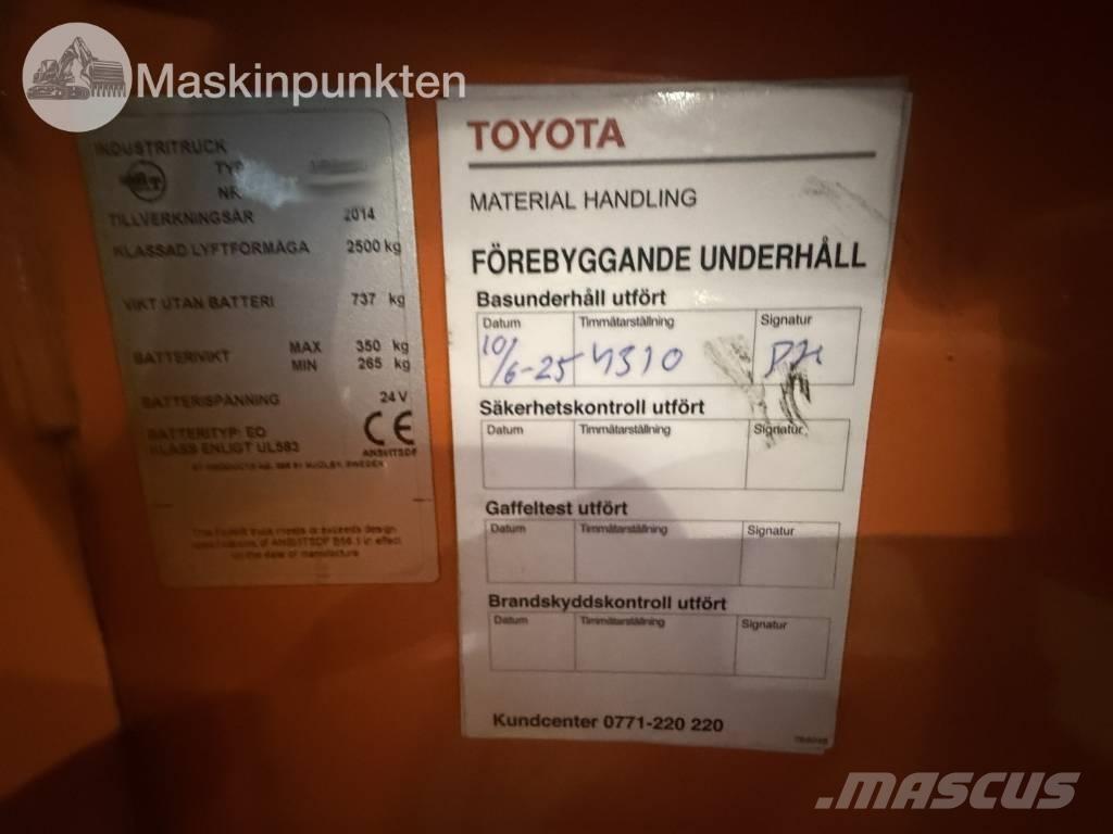 Toyota BT LPE 250 Električni viličari