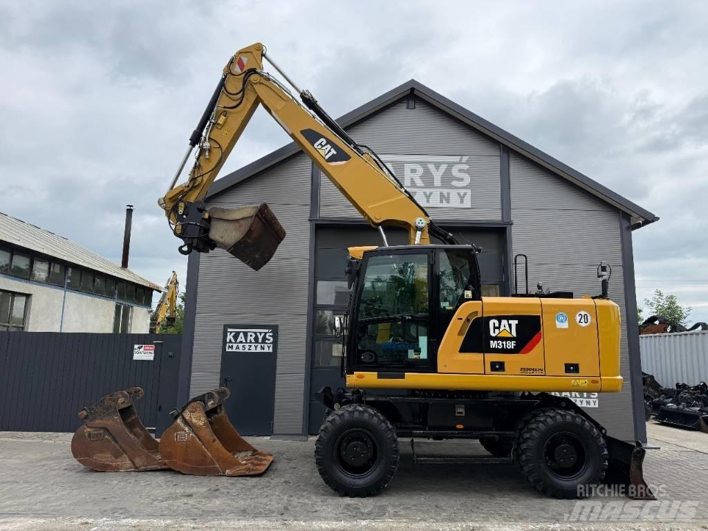 CAT M 318 F Bageri na kotačima