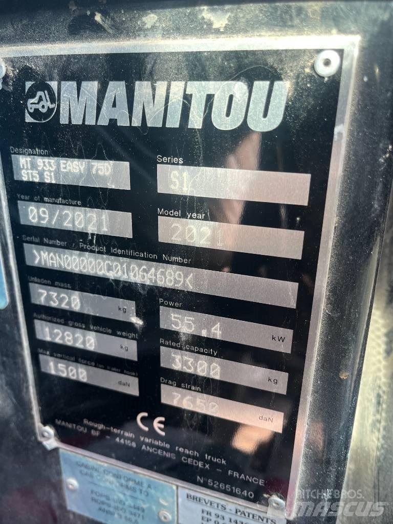 Manitou 933 Teleskopski viličari