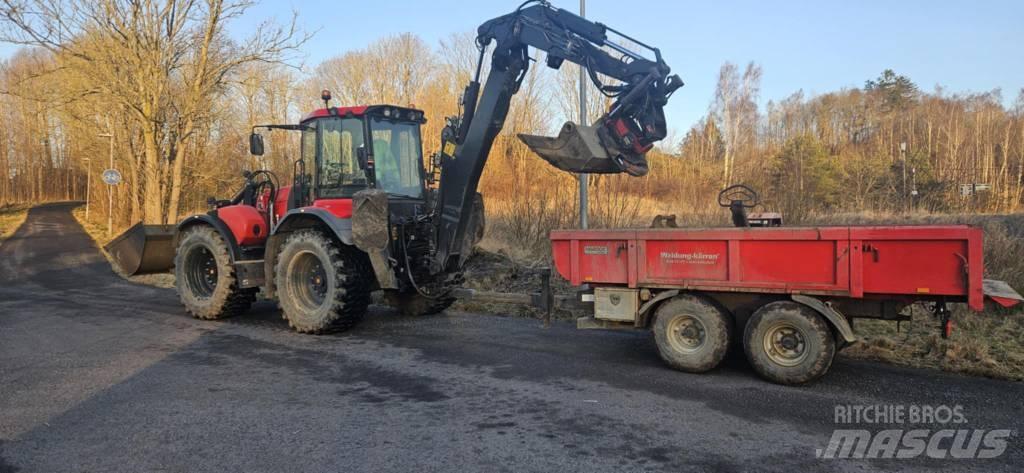 Huddig 1260 C Bageri sa prednjom lopatom