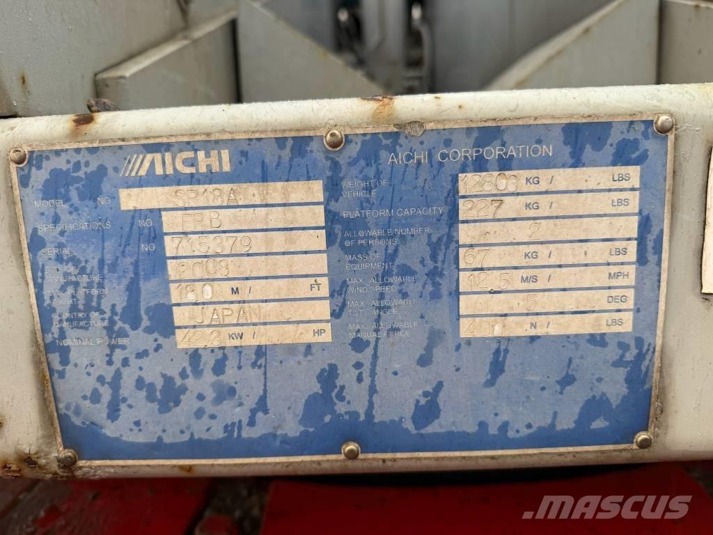 Aichi SR 18 A Teleskopske podizne platforme