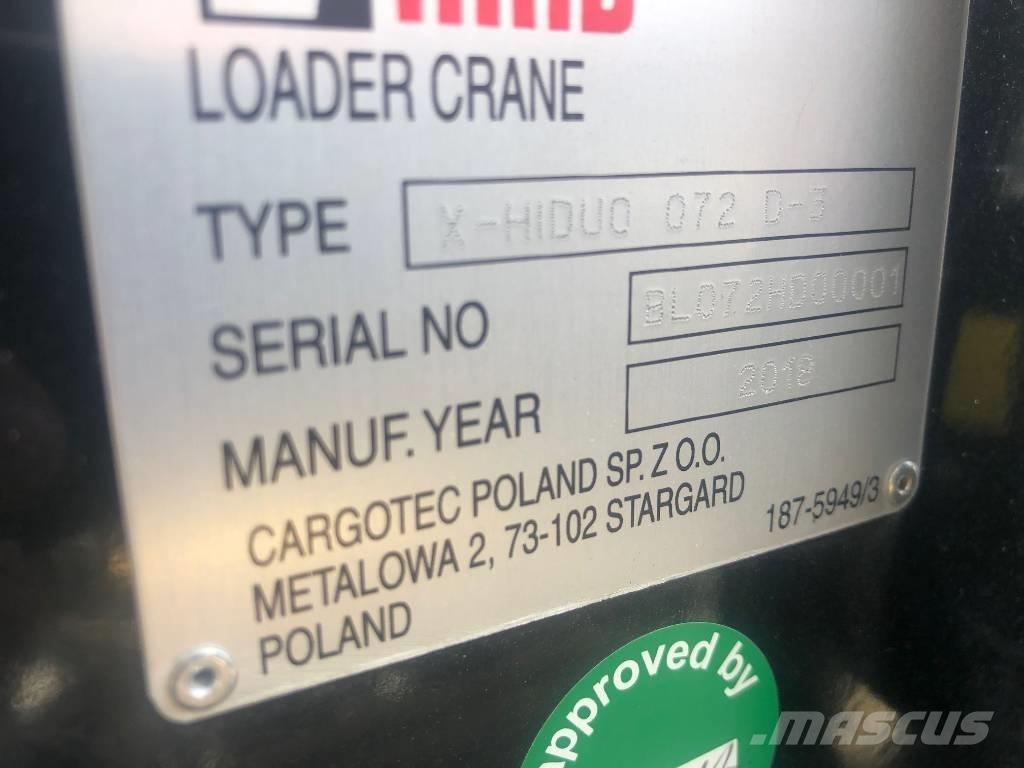 HIAB X-HiDuo 072 D-3 Kranovi za utovar