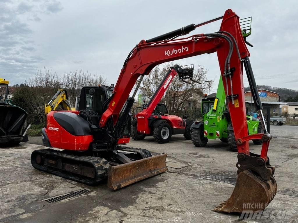 Kubota KX 080-4 Midi bageri 7t – 12t