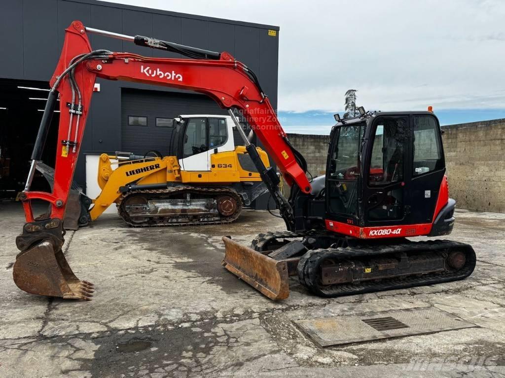 Kubota KX 080-4 Midi bageri 7t – 12t