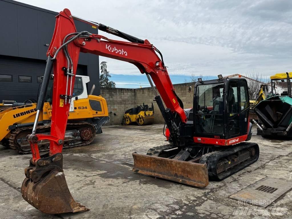 Kubota KX 080-4 Midi bageri 7t – 12t