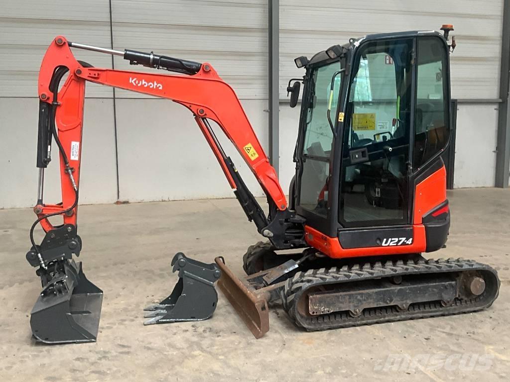 Kubota U 27-4 Mini bageri <7t